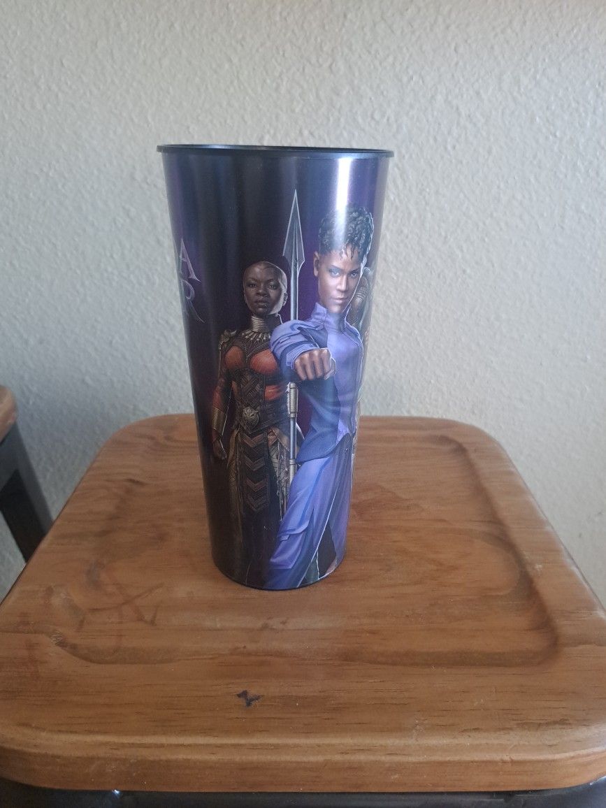 Black Panther Wakanda Forever Cinemark Promotional Cup 2022.