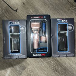 Babybliss Rose FX And Babybliss UV Foil