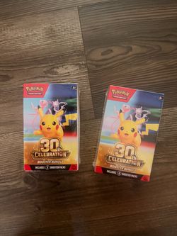 Pokémon 30th Anniversary Booster Bundles