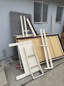 FREE, Bunk bed, dresser and cabinet