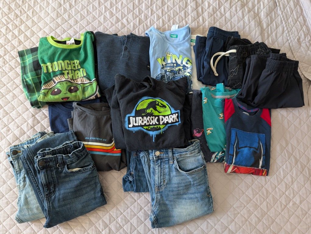 Boys Clothing Lot Size 10