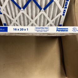 Purolator Home Air Filter 16x20x1 (3 Total)
