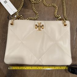 Tory Burch Kira Small Diamond Quilted Leather Shoulder Bag