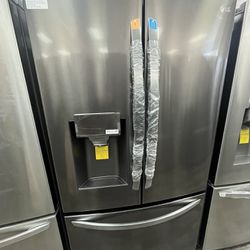 LG French Door 28 Cu Ft 3 Door Refrigerator NOW ONLY $1399