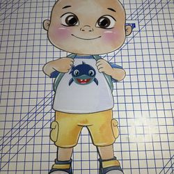 CoComelon Babyshark Coroplast