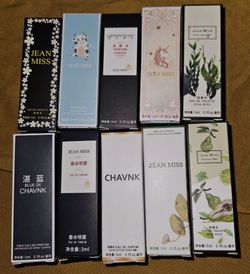 Jean Miss & Chavnk mini pocket perfumes