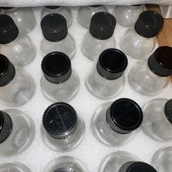 Glass Bottles 50 Piece New With Labels