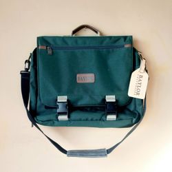 New Baylor University  Canvas Laptop Messenger Bag  Crossbody 