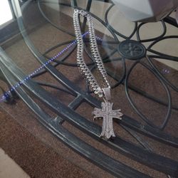 Cadena Cubana Con Placa D Cruz