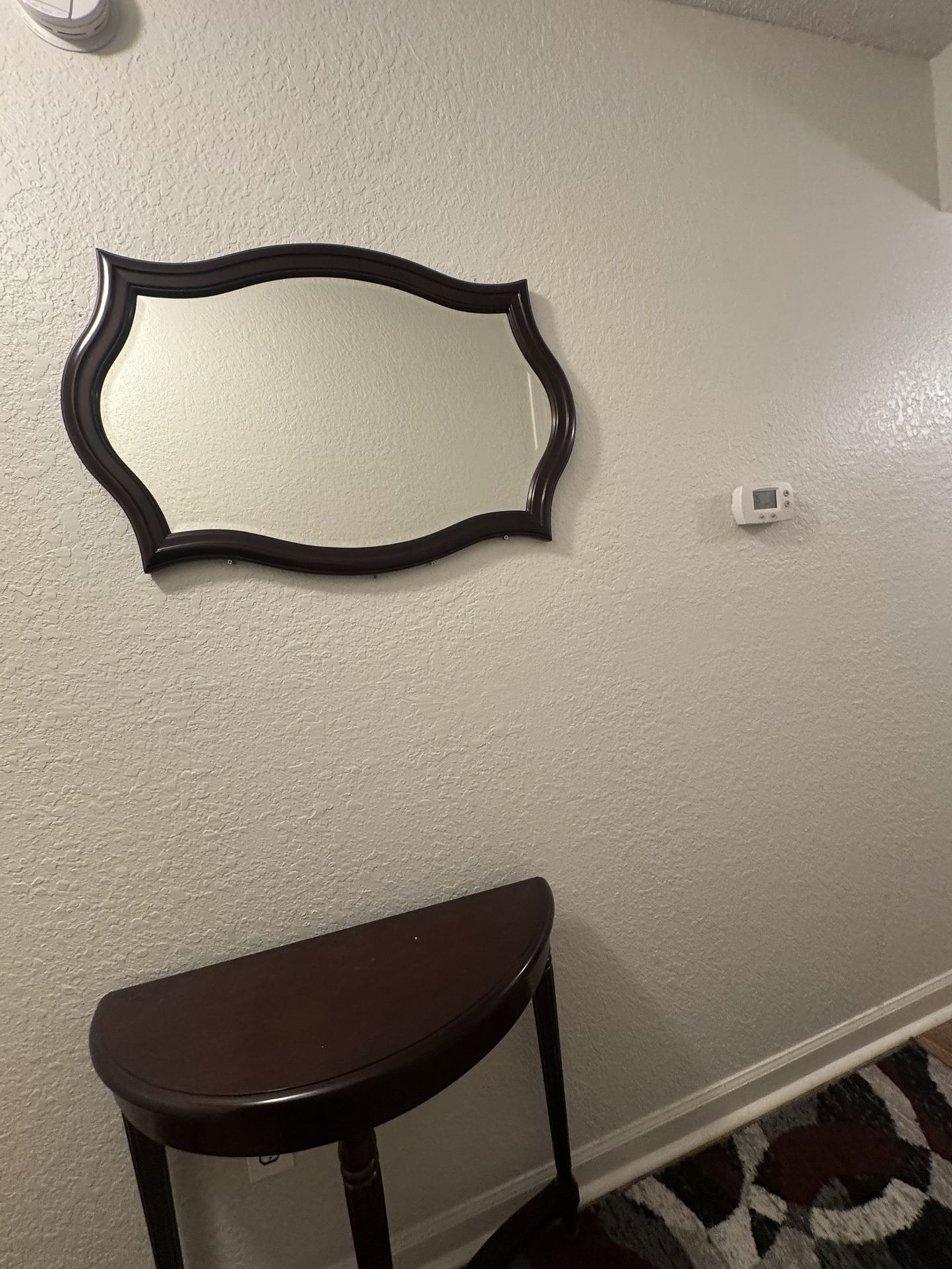 Hallways Table And Mirror