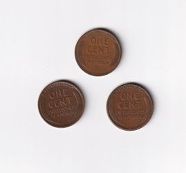1926 PDS Lincoln Wheat Pennies in Great Condition