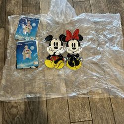 Kids Youth Mickey and Minnie Ponchos 