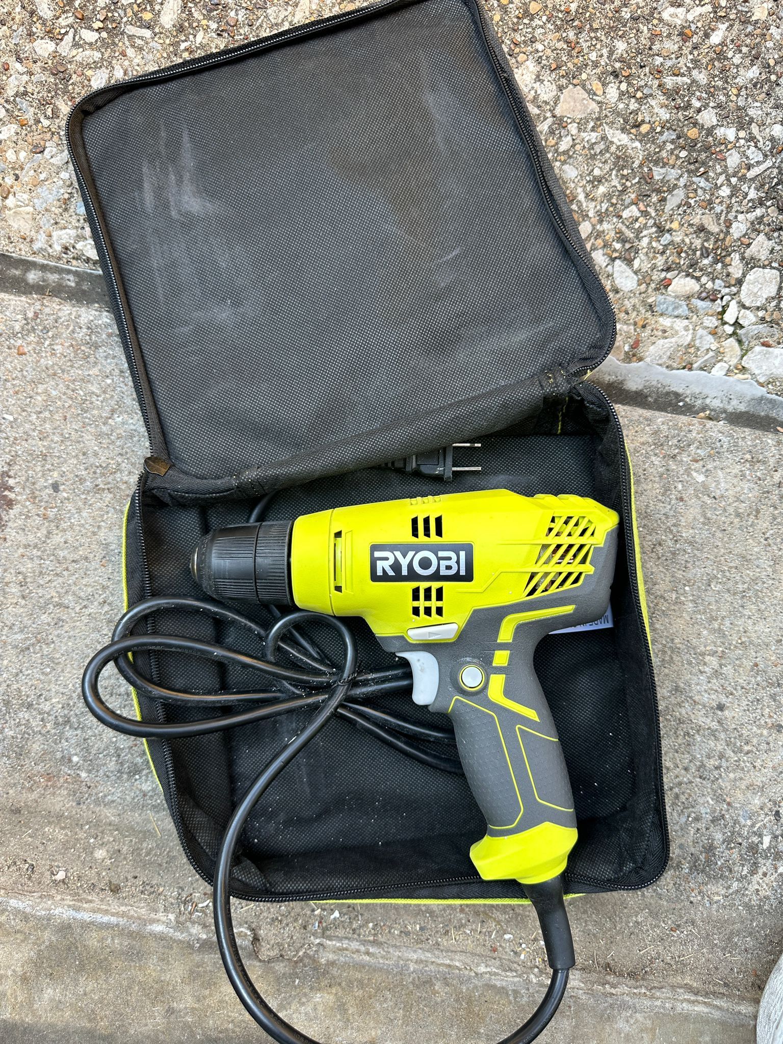 RYOBI 5.5 Amp Corded 3/8 in. Clutch Driver Variable Speed Drill/Driver