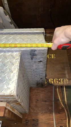 Delta truckbed toolbox