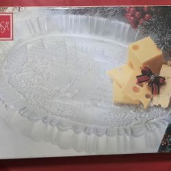 Mikasa Winter Dreams Canape Tray Platter