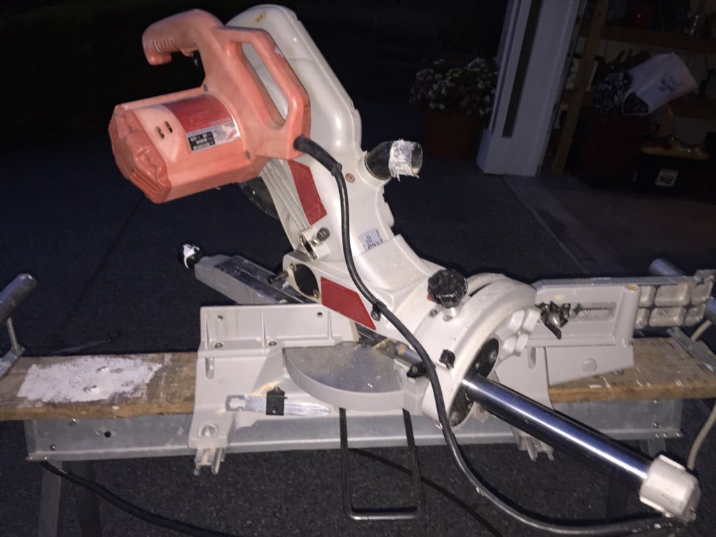 Milwaukee 64966 10Inch Magnum Slide Compound Miter saw with added