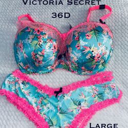 Victoria Secret Paradise Bra/Panty Set 