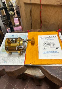 Pristine Penn International 30 With Original Manual and Reel Bag