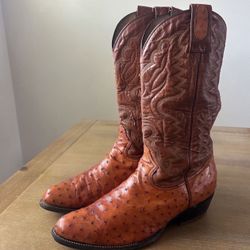 Ostrich Boots Size 11.5 (used) 