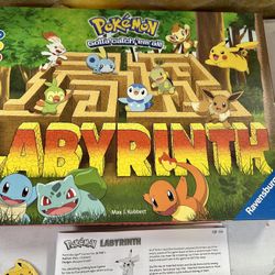 Pokémon labyrinth board game complete great shape 