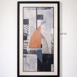 Large Modern Framed Wall Art
