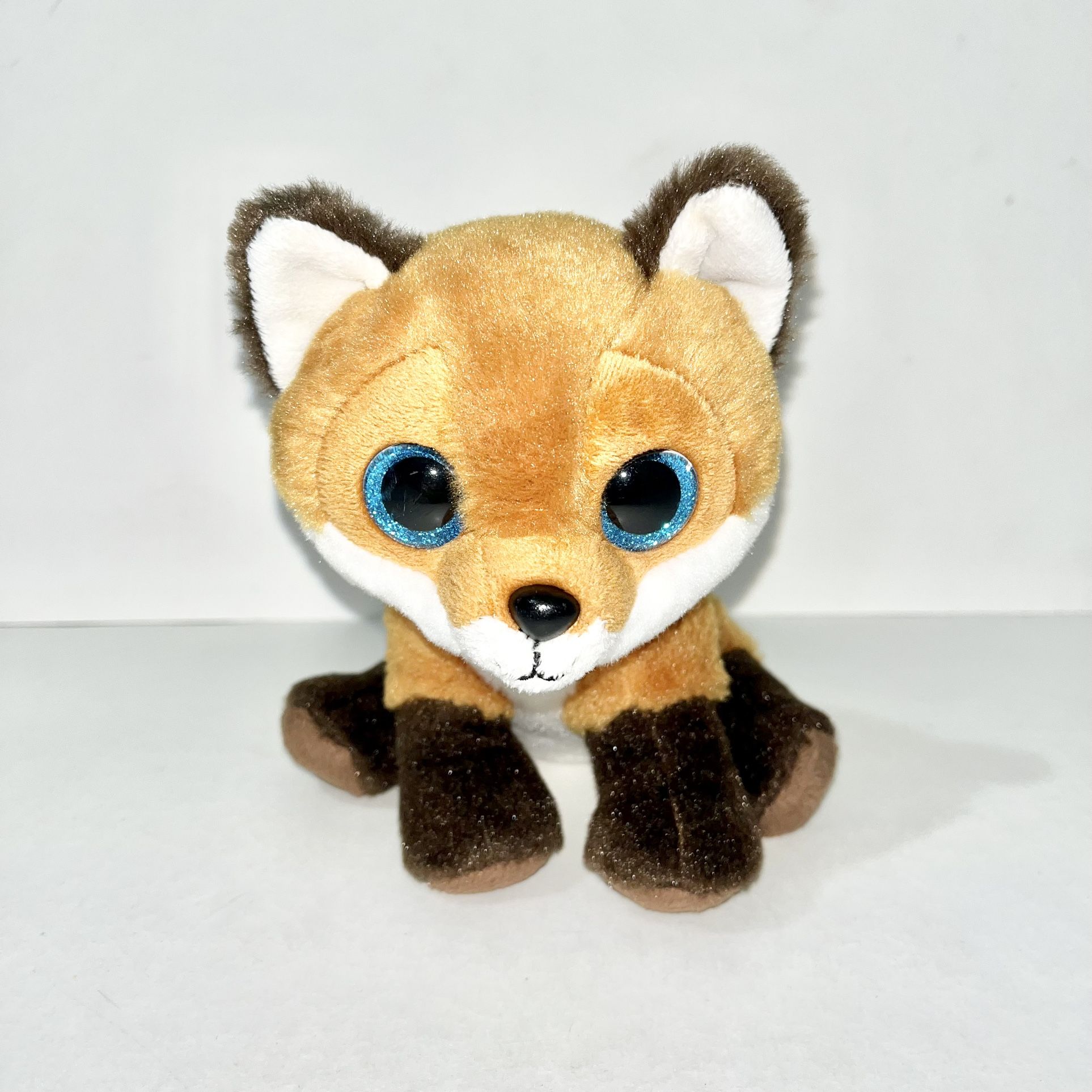 Ty Beanie Babies - Lewis The Fox Plush (SANTA BARBARA ZOO EXCLUSIVE) Rare
