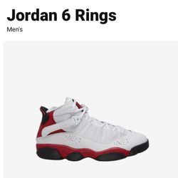 Jordan 6 Rings.  Men’s.  Sizes. 11. And. 12