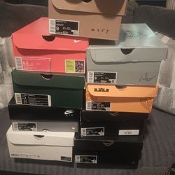 All Shoes Are 8.5-9 Mens BRAND NEW OR SLIGHTLY USED NO CREASES OR MARKINGS MAKE ME AN OFFER ARE ALL THE REAL DEAL💯