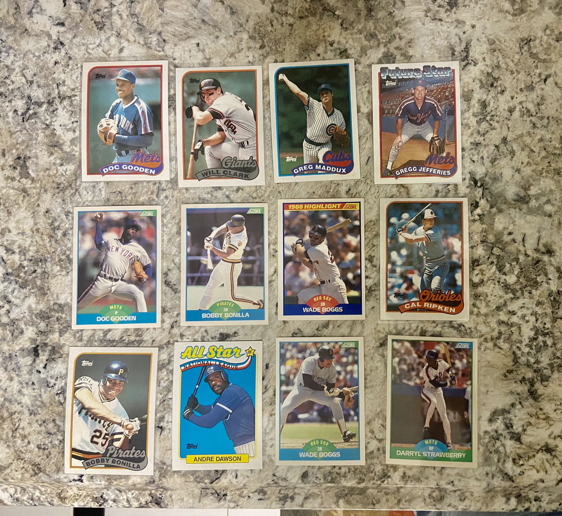 Baseball Cards Great Condition 