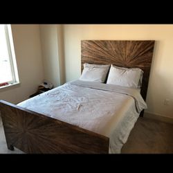 Wooden Queen Size Bed Frame 