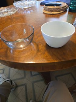 2 Crate and Barrel bowls
