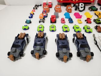 73pcs Hot Wheels Toy Cars Etc
