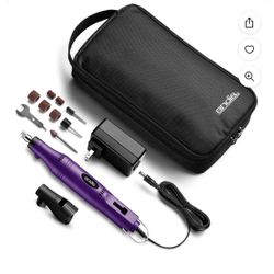 Andis ,11 Pieces Andis Animal 2-Speed Pet Nail Grinder Kit, Purple and Black