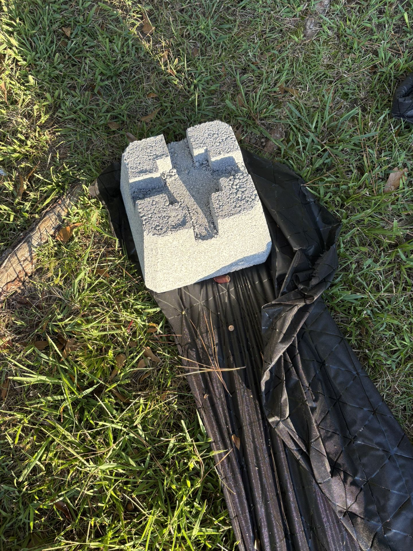 10-3/4 in. x 10-3/4 in. x 7-3/4 in. Concrete Deck Block