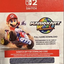 New Mario Kart World Full Digital Download $55