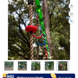 Jumptastic 50ft Ninja Line Obstacle Course