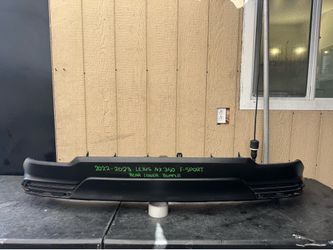 2022 2023 LEXUS NX350 F-SPORT REAR LOWER BUMPER COVER OEM USED