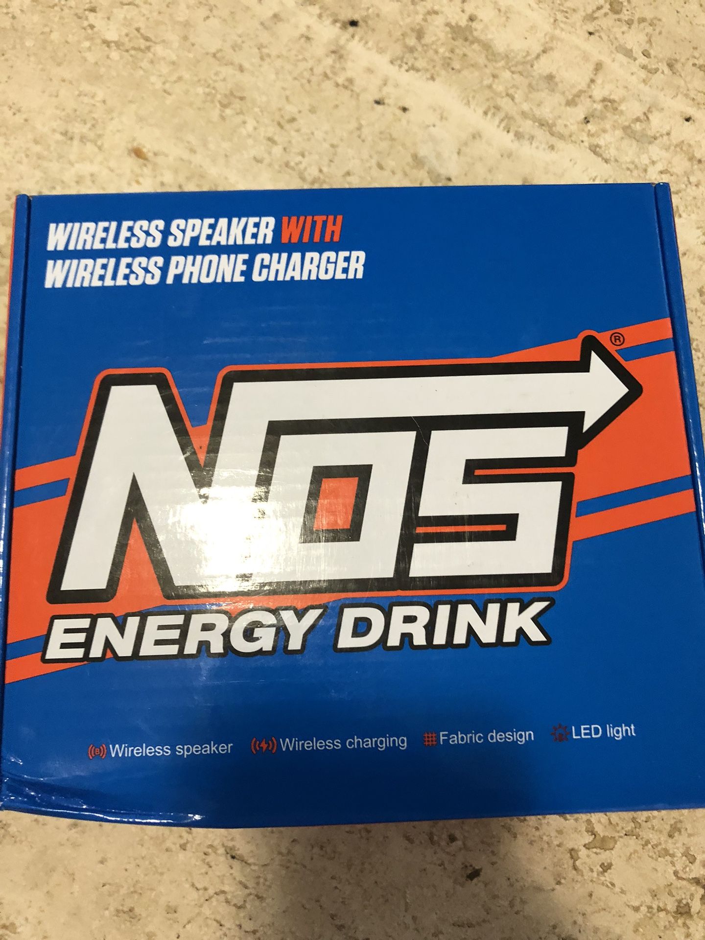 NOS Energy Drink Bluetooth Speaker NEW