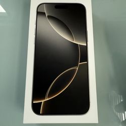 iPhone 16 Pro Max 256gb Natural Titanium UNLOCKED