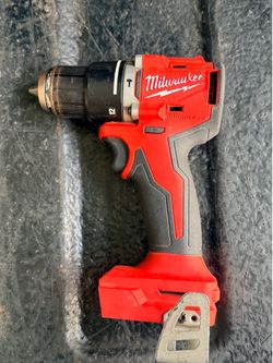 M18 18V Lithium-lon Brushless Cordless 1/2 in. Compact Hammer Drill/ Driver (Tool-Only)