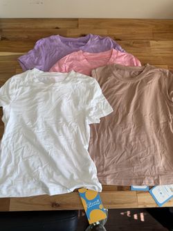 Kids Crew Neck T-Shirts Set of 4