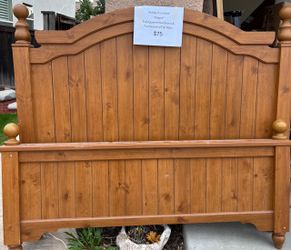 Full/Queen headboard/footboard and rails