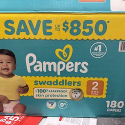 Pampers Swaddles Diapers size 2