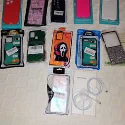 Cell Phone Cases And Watch Chargers All $10 Each 