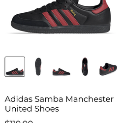 Adidas Sombas Manchester United Edition