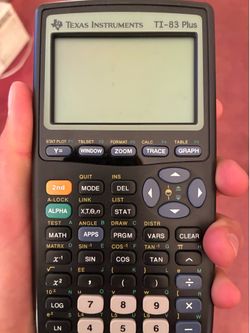Ti 83 plus calculator