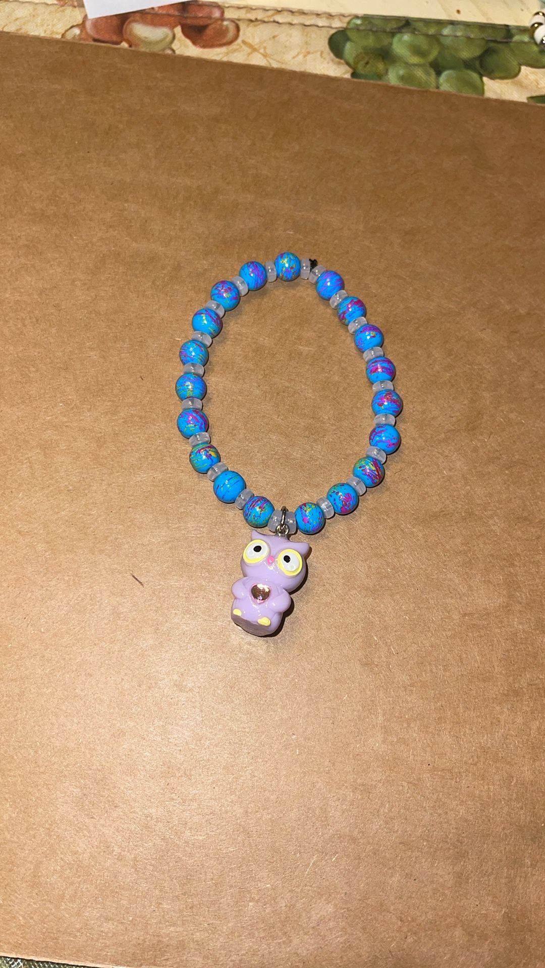 Owl Beaded Bracelet 