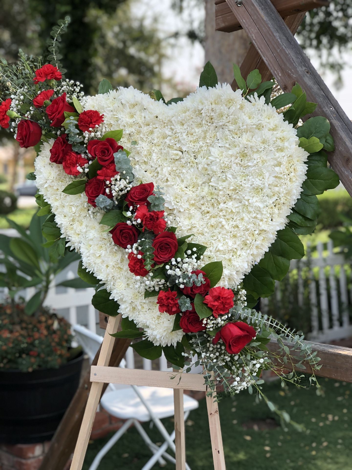 Funeral flower arrangements