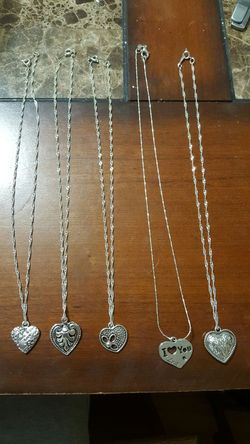 Brand new womens 925 silver necklaces