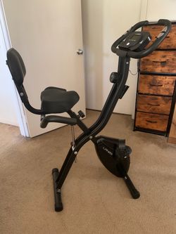 Foldable Exercise Fitness Stationary Bike